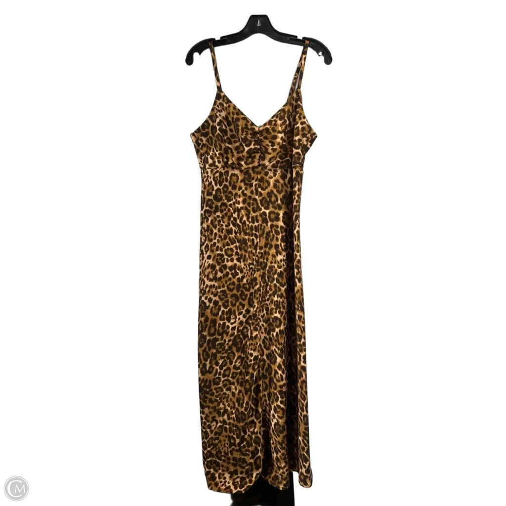 Dress Casual Maxi By Sofia By Sofia Vergara In Animal Print, Size: M