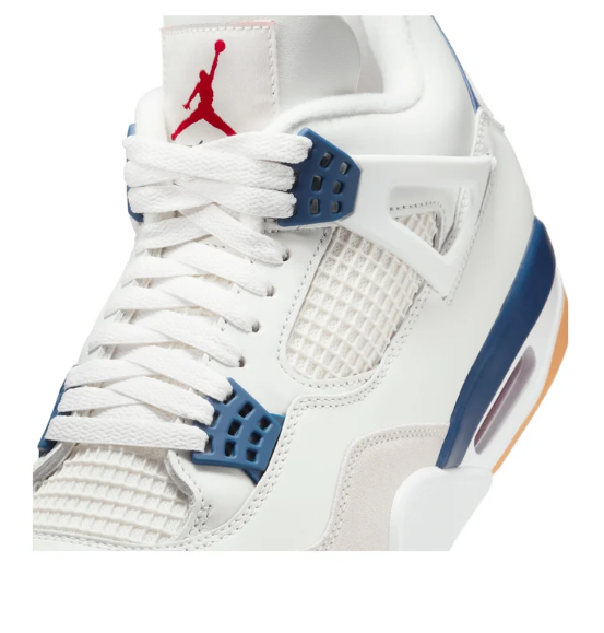 Air Jordan 4 Retro SB 'White Navy' DR5415-100 $160