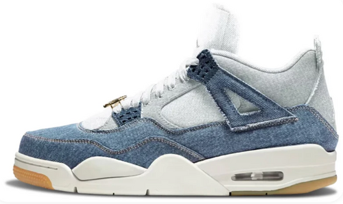 Air Jordan 4 Retro 'Denim' Worn Blue
