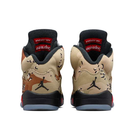 Air Jordan 5 Retro x Supreme 'Desert Camo'