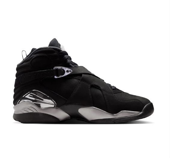 Air Jordan 8 Retro 'Black / White / Light Graphite'