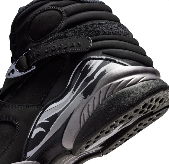 Air Jordan 8 Retro 'Black / White / Light Graphite'