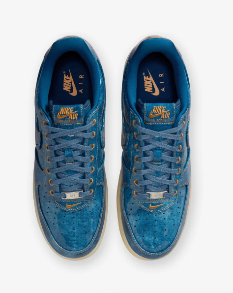 Nike Air Force 1 Retro 'Coastal Blue / Natural'