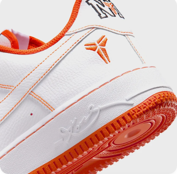 Nike Air Force 1 Low Pro '07 'White / Safety Orange'