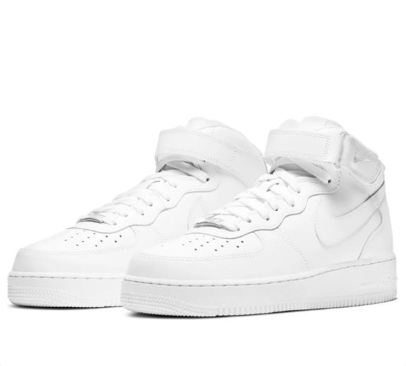 Nike Air Force 1 Mid '07 'Triple White'