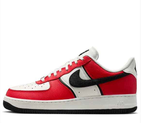 Nike Air Force 1 '07 LV8 'University Red / Black'