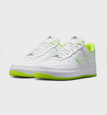Nike Air Force 1 '07 'White / Barely Volt / Black'