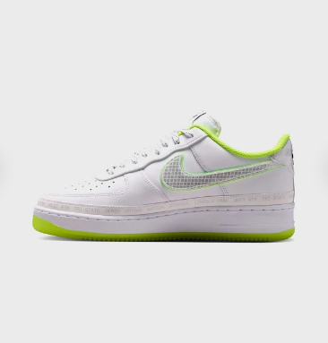 Nike Air Force 1 '07 'White / Barely Volt / Black'