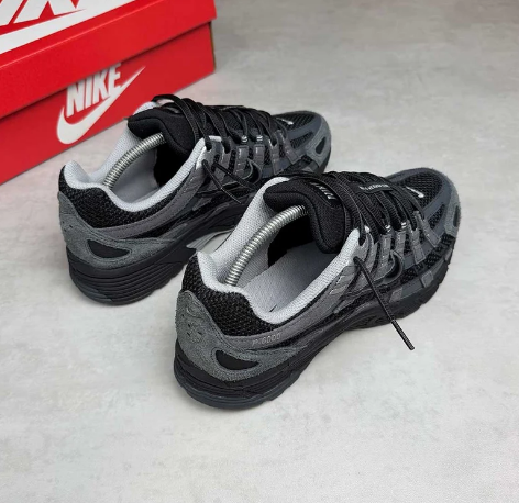 Nike P-6000 Suede 'Anthracite / Black / Chrome / Metallic Silver'