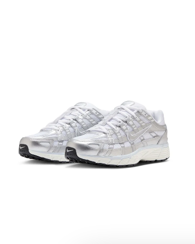 Women's Nike P-6000 'White / Metallic Silver'