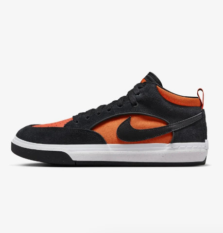 Men's Nike SB React Leo 'Black / Electro Orange'