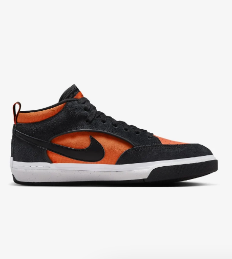 Men's Nike SB React Leo 'Black / Electro Orange'
