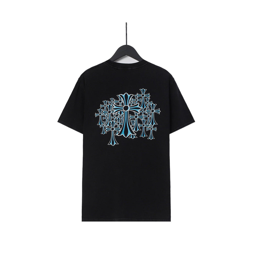 Chrome Hearts Sanskrit Cross Horseshoe Graphic Tee Multi‑Style
