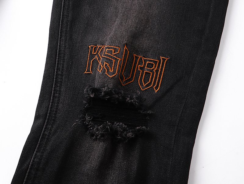 Ksubi Royalty Heroism Slim Tapered Black Jeans
