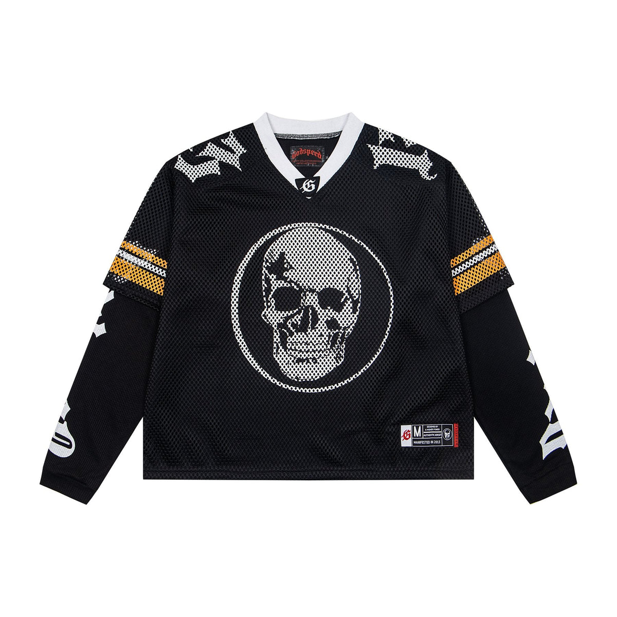Godspeed Skull Mesh Jersey Long-Sleeve T-Shirt