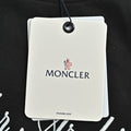 Moncler 26SS Archive Artistic Script Logo Crew Neck Sweatshirt — Black